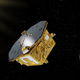 An illustration of the LISA Pathfinder.